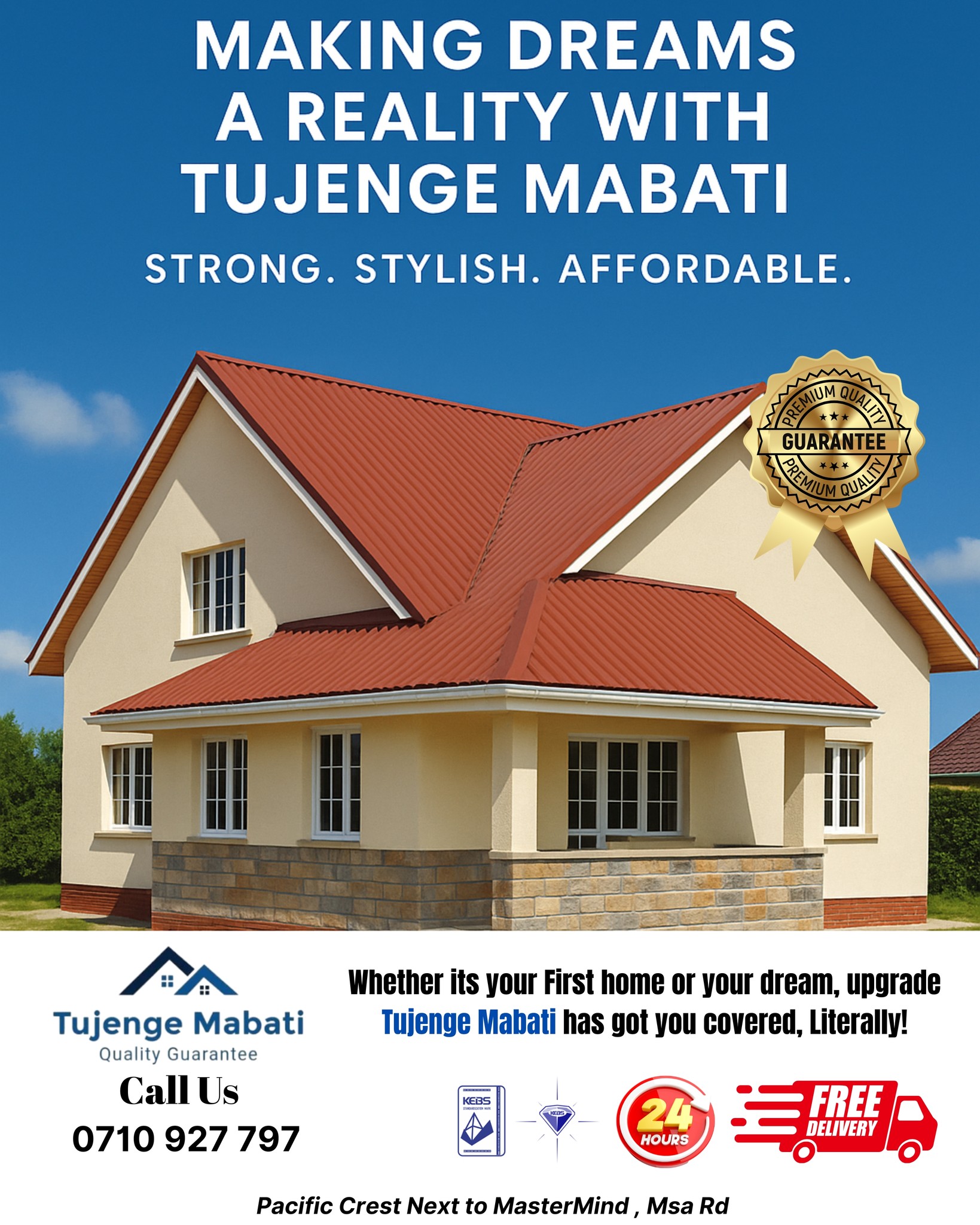 Tujenge mabati factory