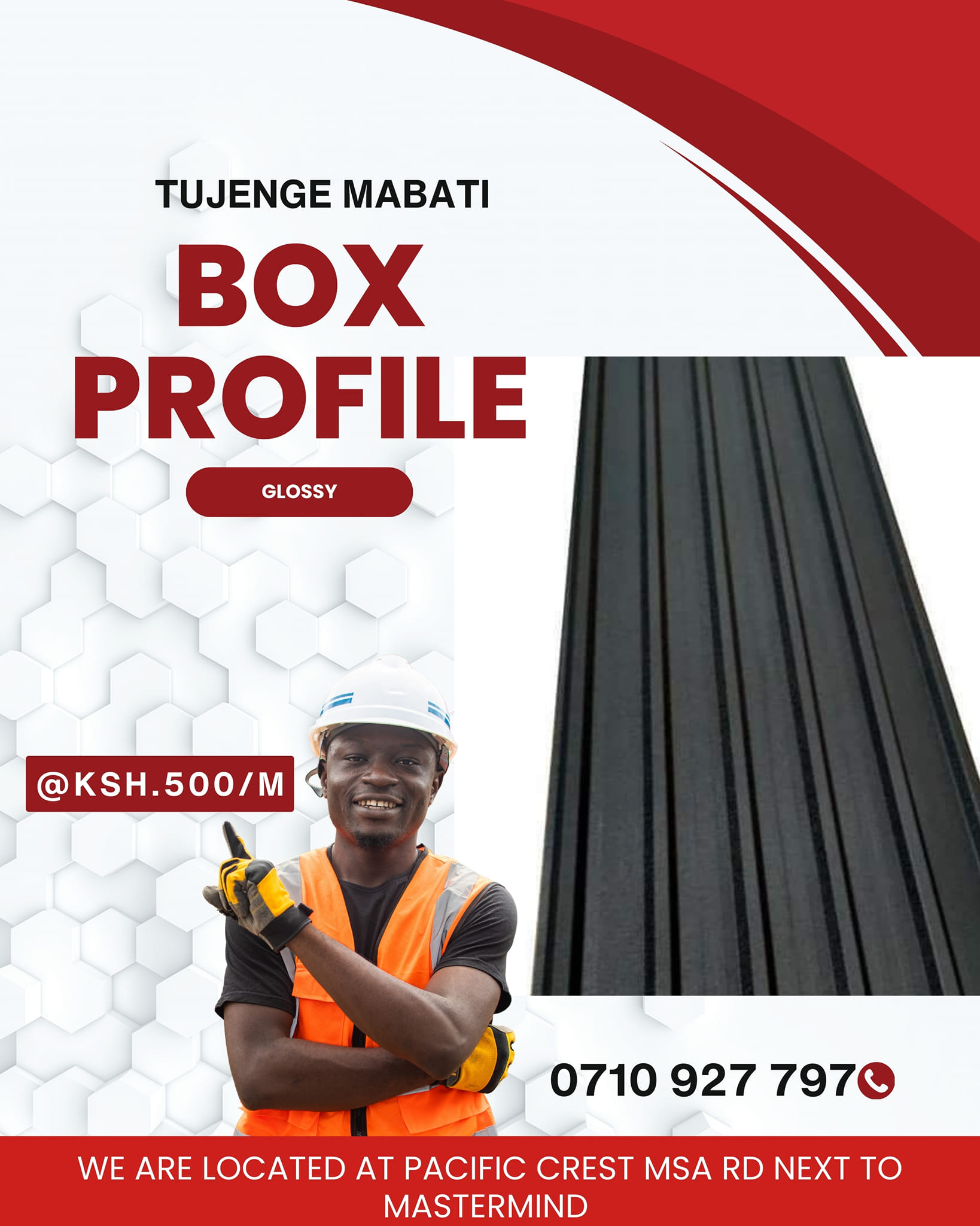 Tujenge mabati factory