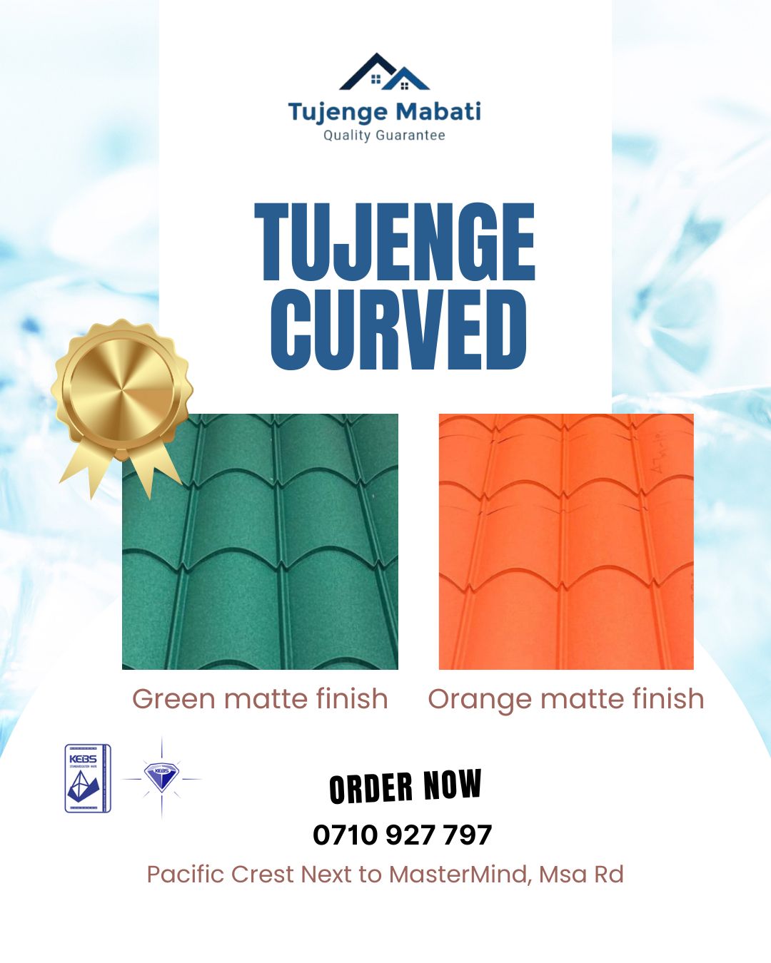Tujenge mabati factory