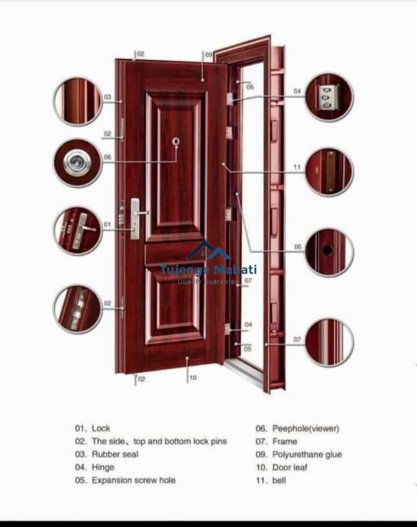 Tujenge Steel Door Image 3