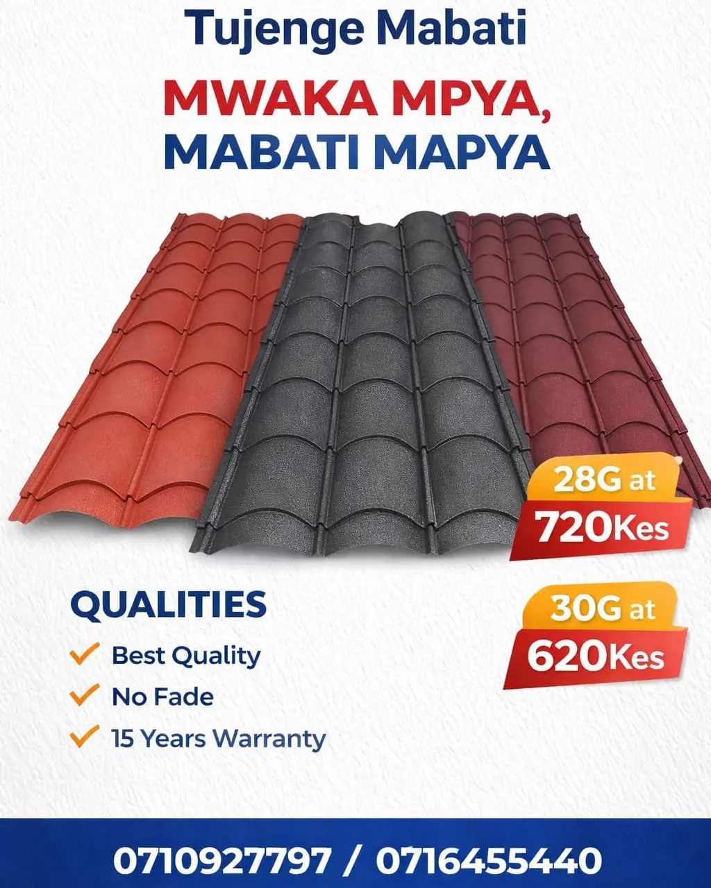 Tujenge mabati factory 