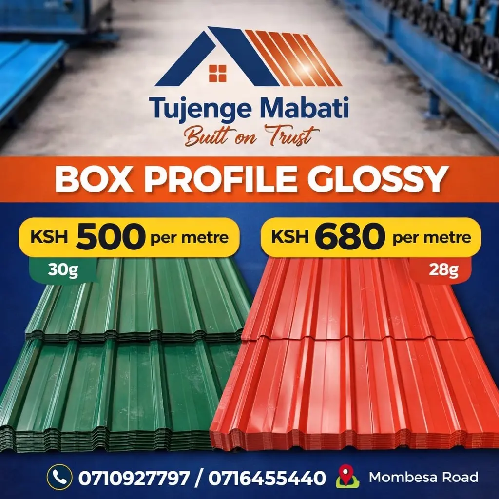 Tujenge mabati factory 