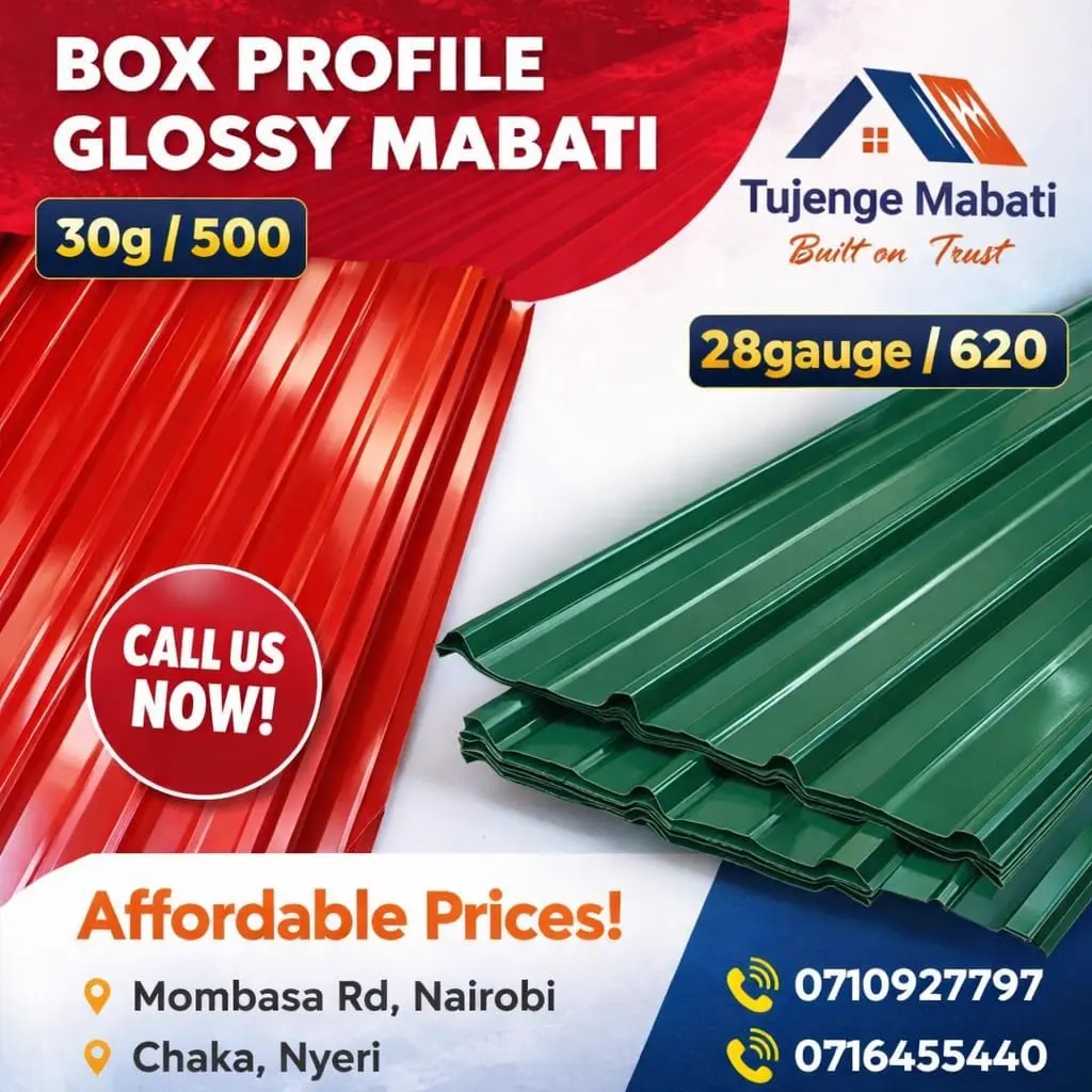 Tujenge mabati factory 