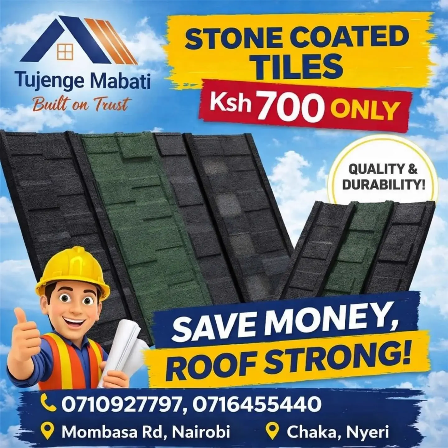 Tujenge mabati factory 